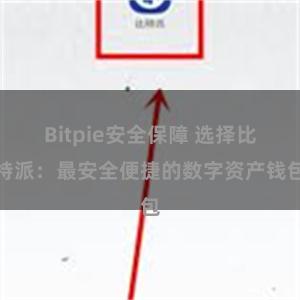 Bitpie安全保障 选择比特派：最安全便捷的数字资产钱包