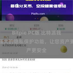 Bitpie PC版 比特派钱包：强大的隐私保护功能，让您资产更安全