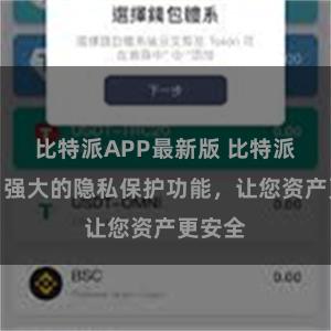 比特派APP最新版 比特派钱包：强大的隐私保护功能，让您资产更安全