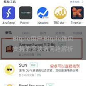 Bitpie用户 Bitpie钱包支持的区块链网络解析