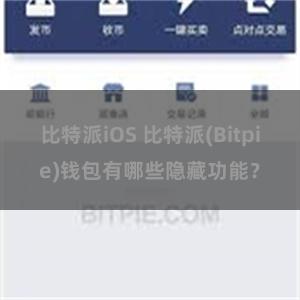 比特派iOS 比特派(Bitpie)钱包有哪些隐藏功能？