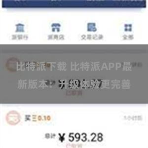 比特派下载 比特派APP最新版本：升级体验更完善