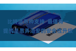 比特派币种支持  最值得一提的是愚弄治安的安全性升级